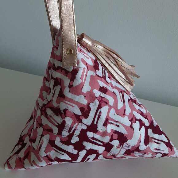 BATIK BOUTIQUE - Ketaput Bag - Pink Pagar - Picture 3 of 6